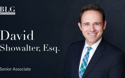 Bosson Legal Group Welcomes New Attorney David Showalter